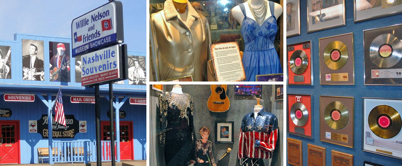 Willie Nelson & Friends Museum & General Store Collage