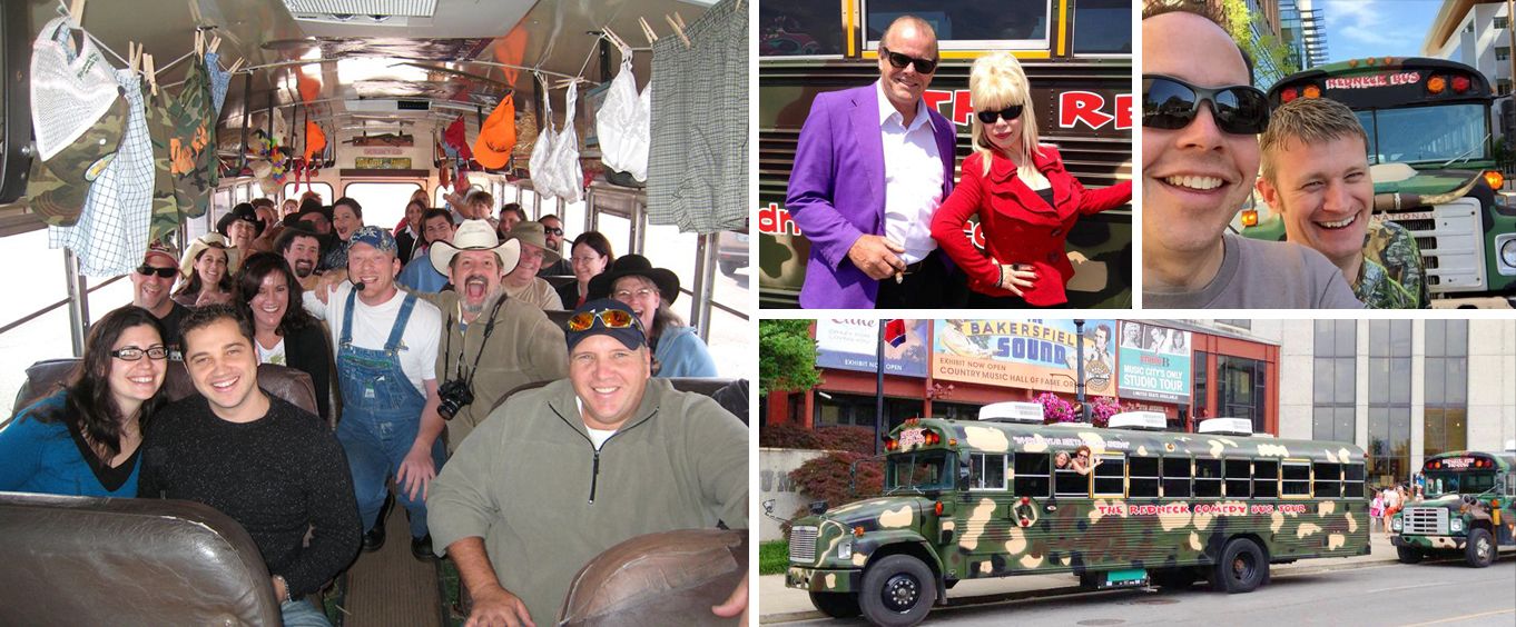 Experience the Redneck Comedy Bus Tour