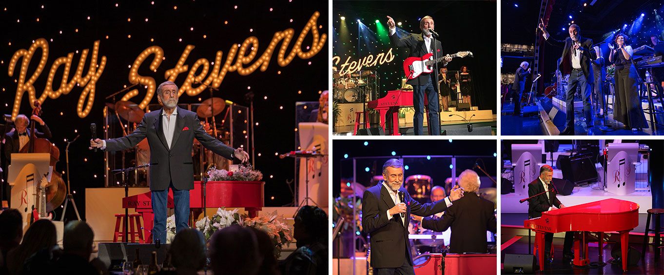 Ray Stevens CabaRay Dinner Show Collage