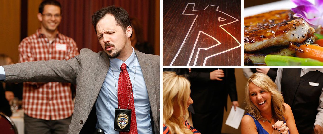 The Dinner Detective Murder Mystery Dinner Show Nashville Collage