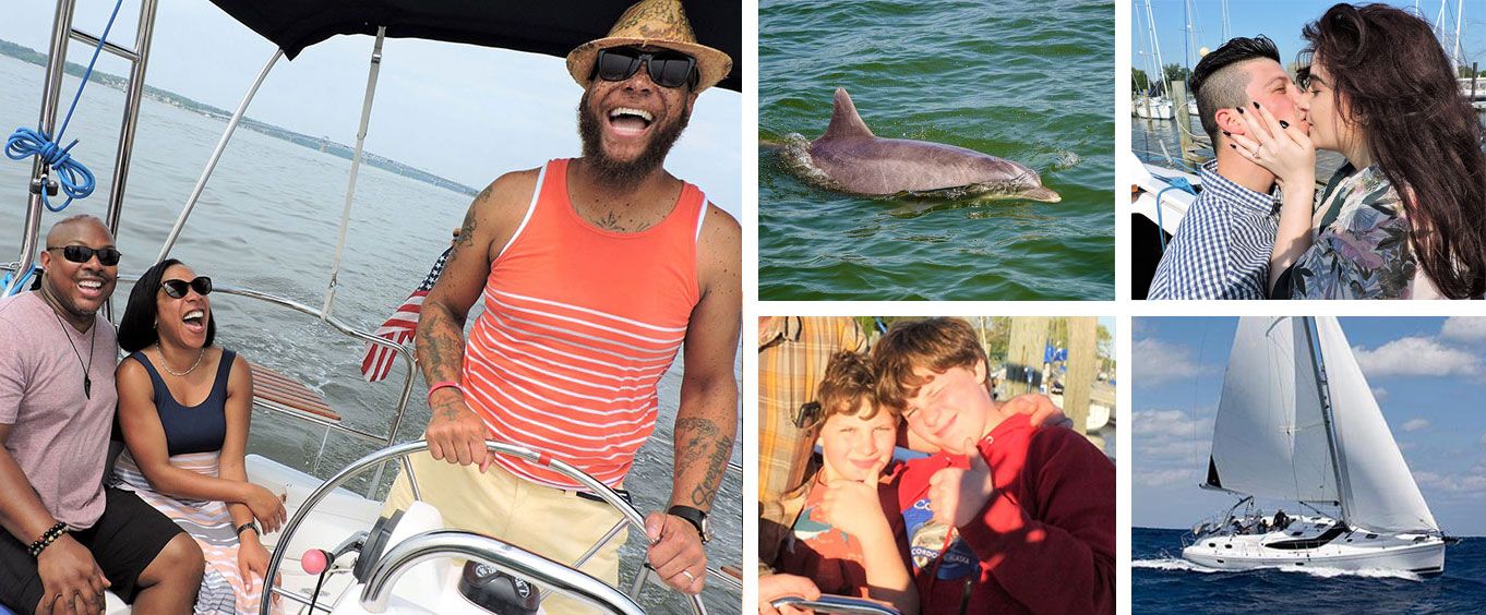 Williamsburg 3 Hour Sailing Cruise Collage