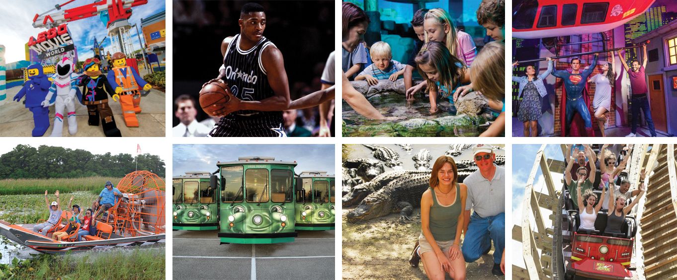 Orlando Explorer Pass Collage