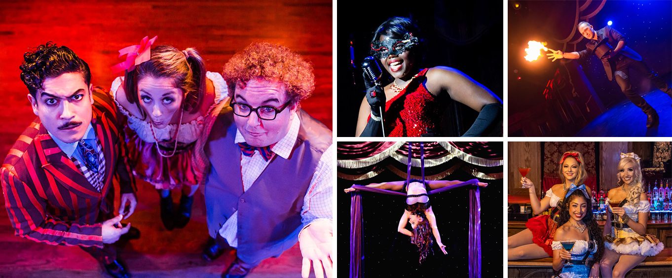 Teatro Martini Dinner Show Collage