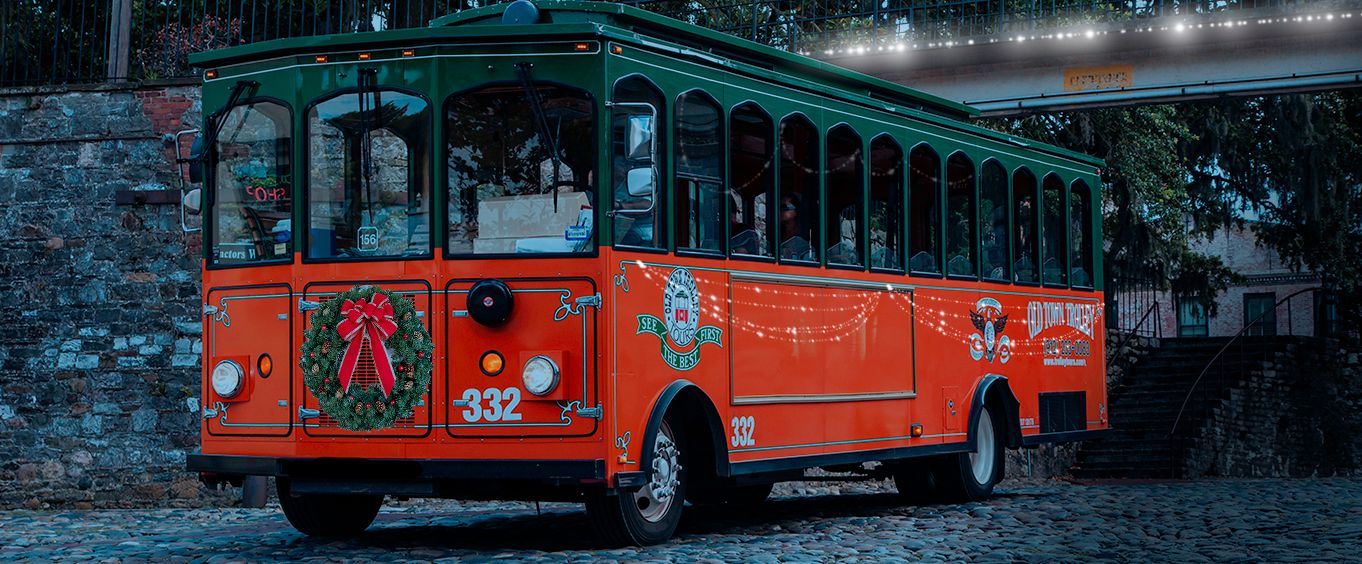 Old Town Trolley's Holiday Lights Tour Trolley