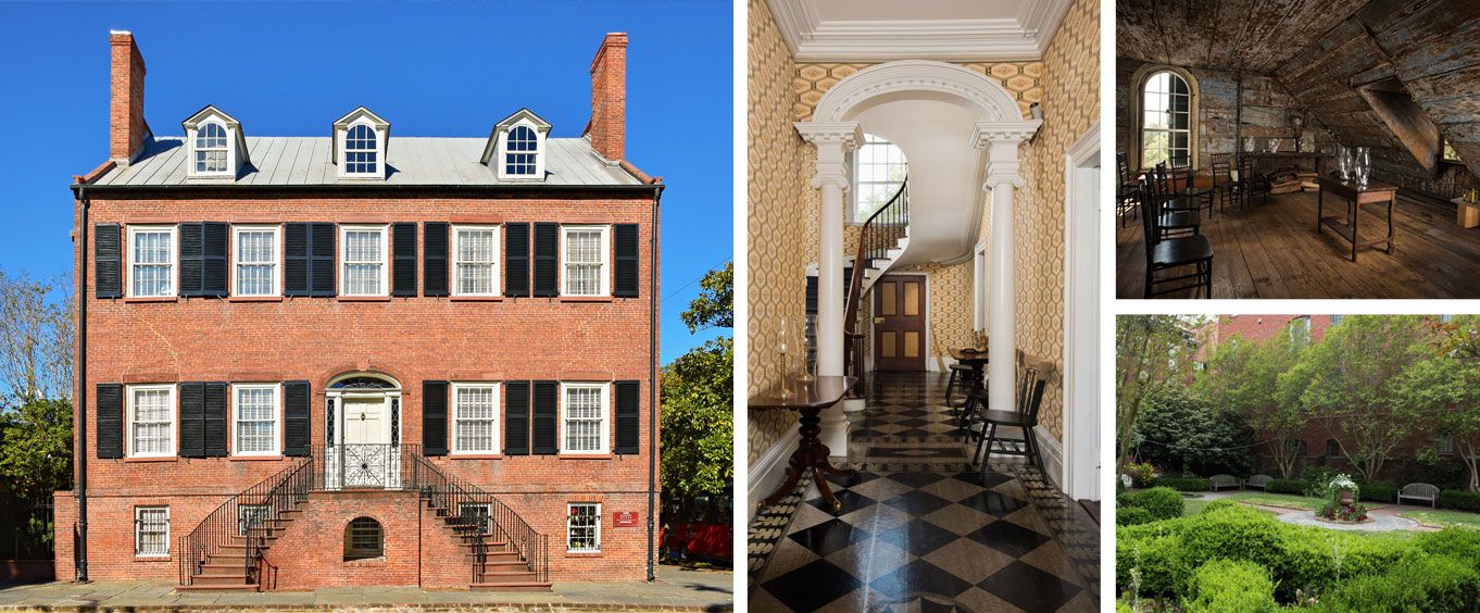 Davenport House Museum Collage