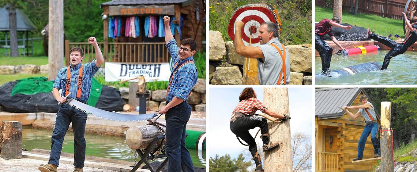 Incredible Fun at Dells Lumberjack Show