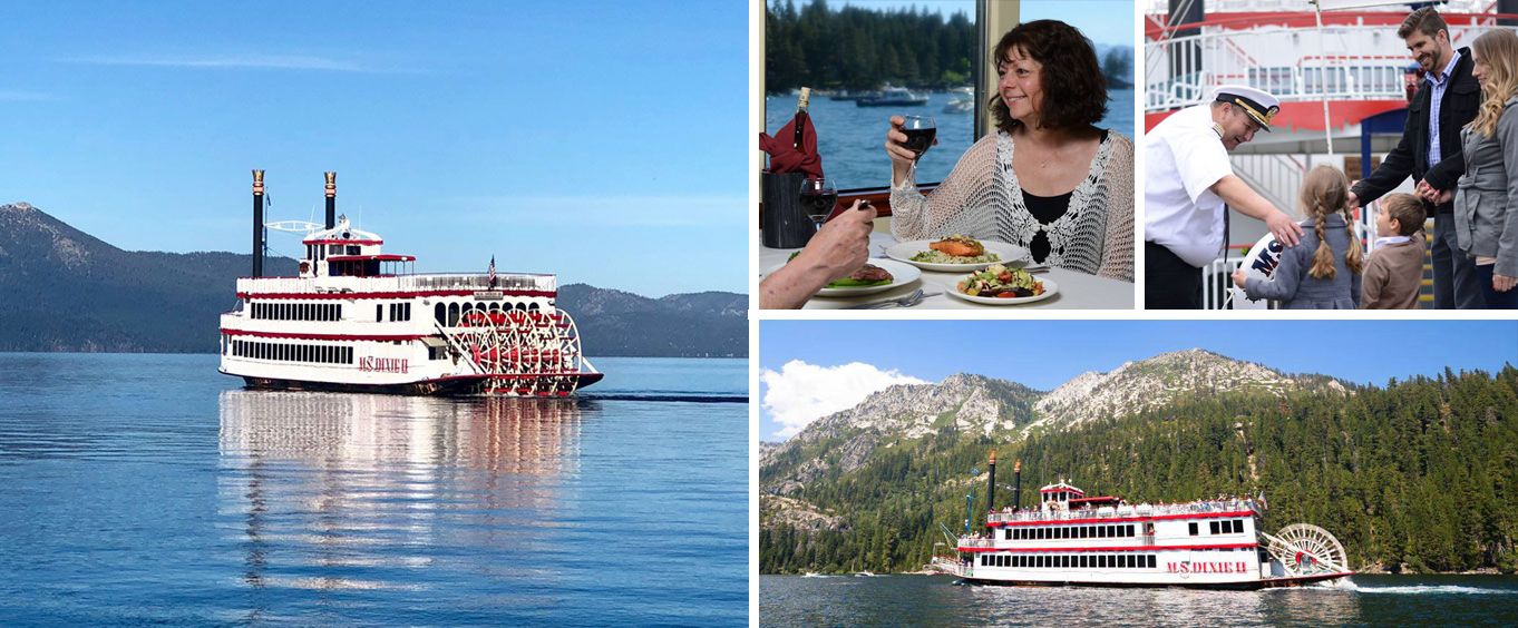 Collage for the M.S. Dixie II Sightseeing & Sunset Dinner Cruises