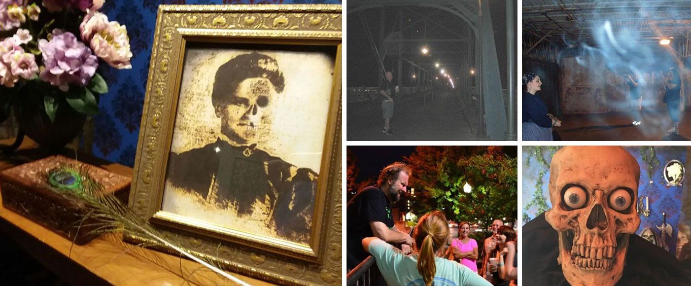 Murder and Mayhem Haunted History Tour Collage