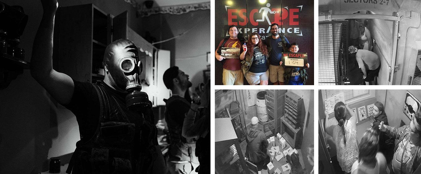 Vaccine: Search for the Cure Escape Experience Collage