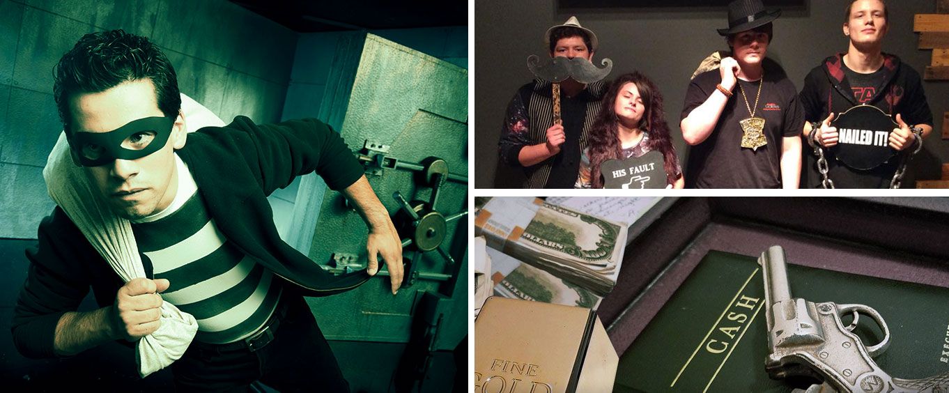 Bank Heist Escape Room in Chattanooga Collage