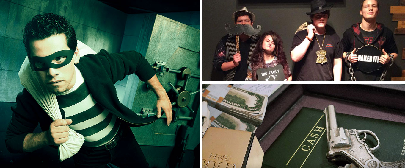 Bank Heist Escape Room in Chattanooga Collage