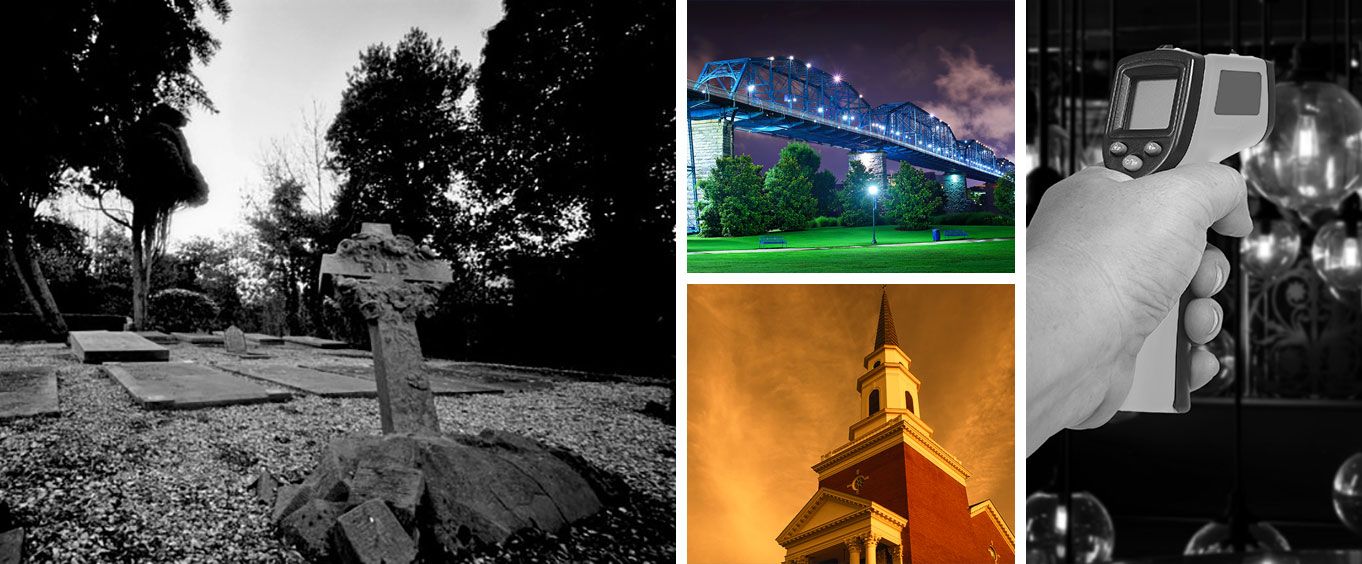 1.5 Hour Cemetery Ghost Hunt in Chattanooga Collage