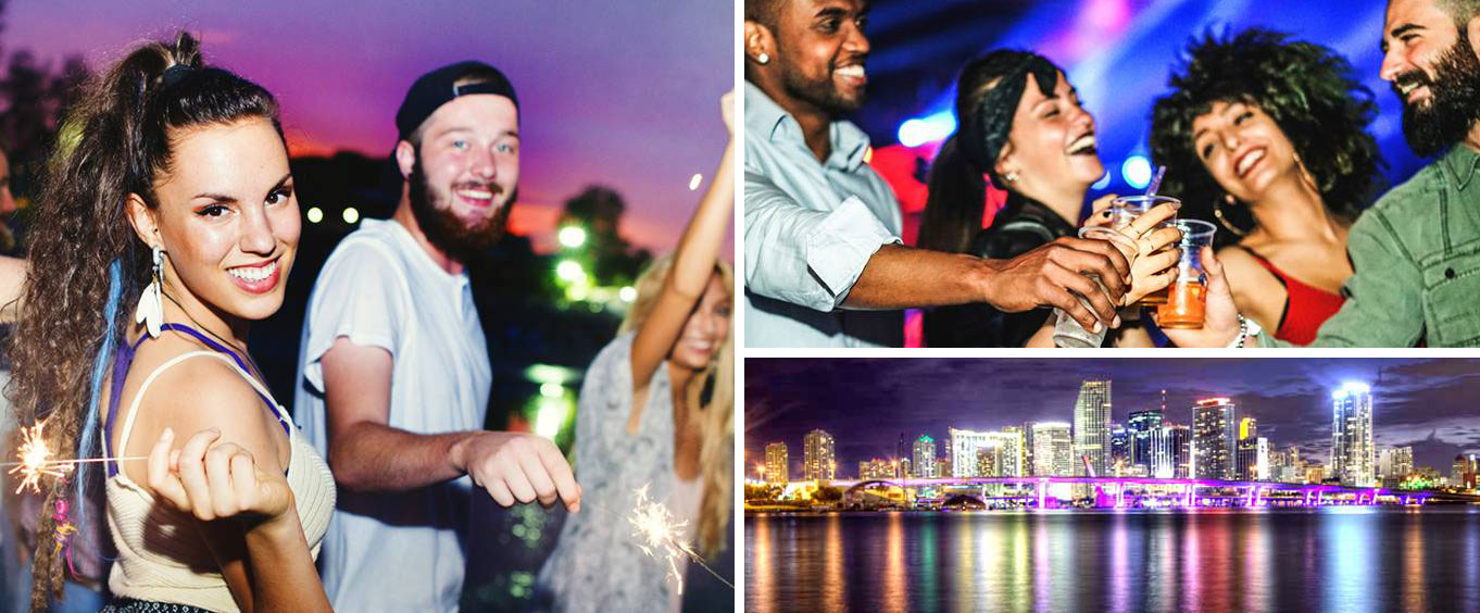 Party Dance Cruise Collage