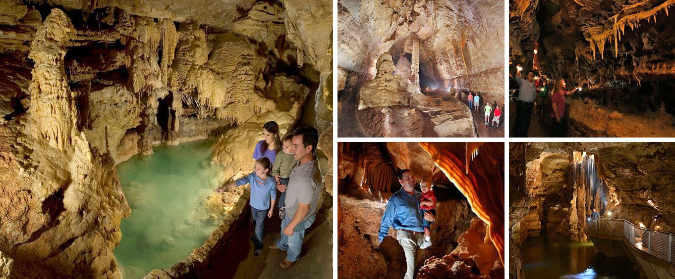 Natural Bridge Caverns - Discovery Tour Collage