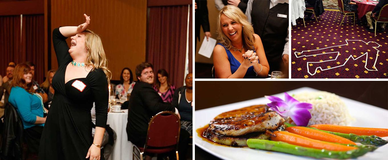 The Dinner Detective Murder Mystery Dinner Show San Antonio Collage