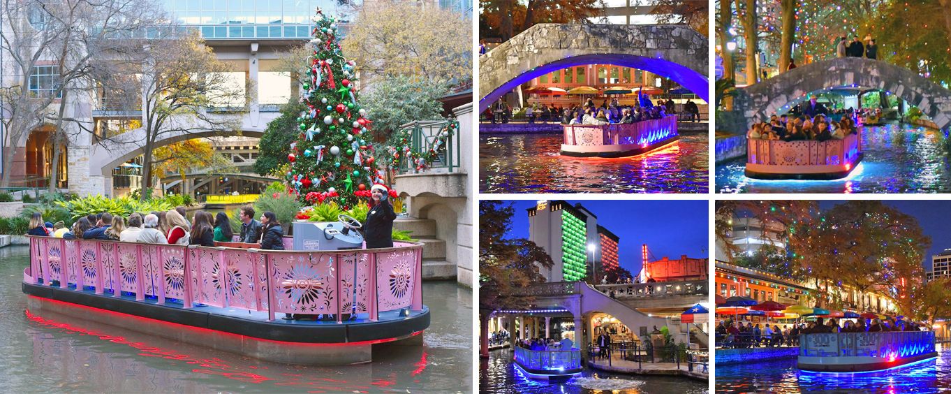 Go Rio San Antonio Riverwalk Cruises Collage