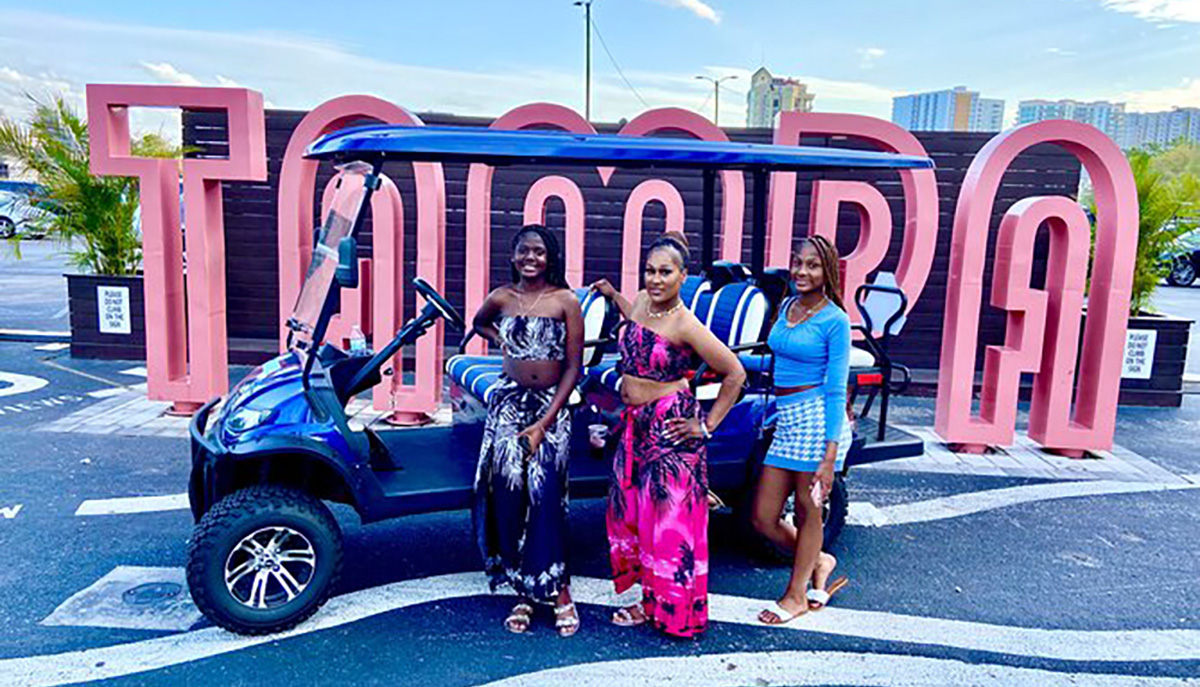 Fully Guided Tampa Tour in Deluxe Street Legal Golf Carts