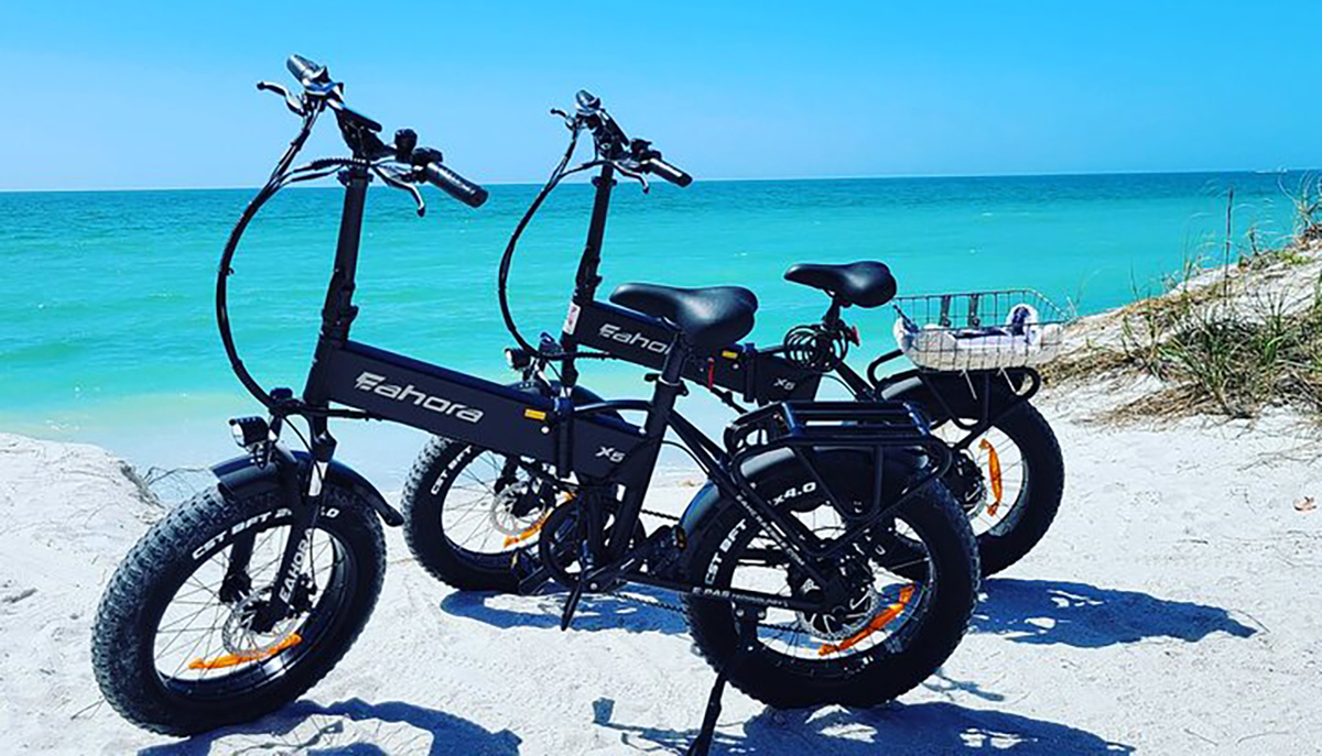 Treasure Island Electric Bike Beach Rental