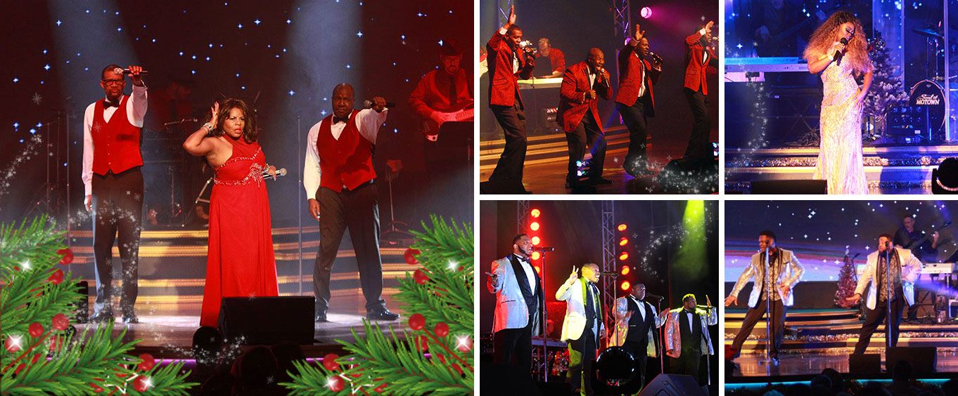 Soul of Motown Christmas Collage