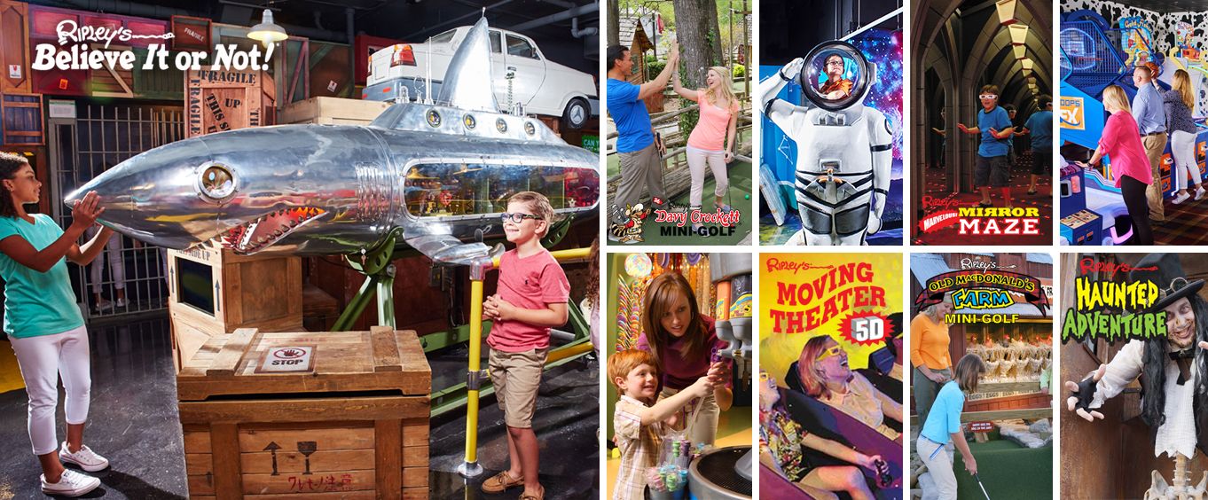 Ripley's Believe it or Not Museum Gatlinburg Tn Collage