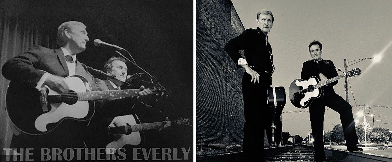 Everly Brothers Tribute Show Collage