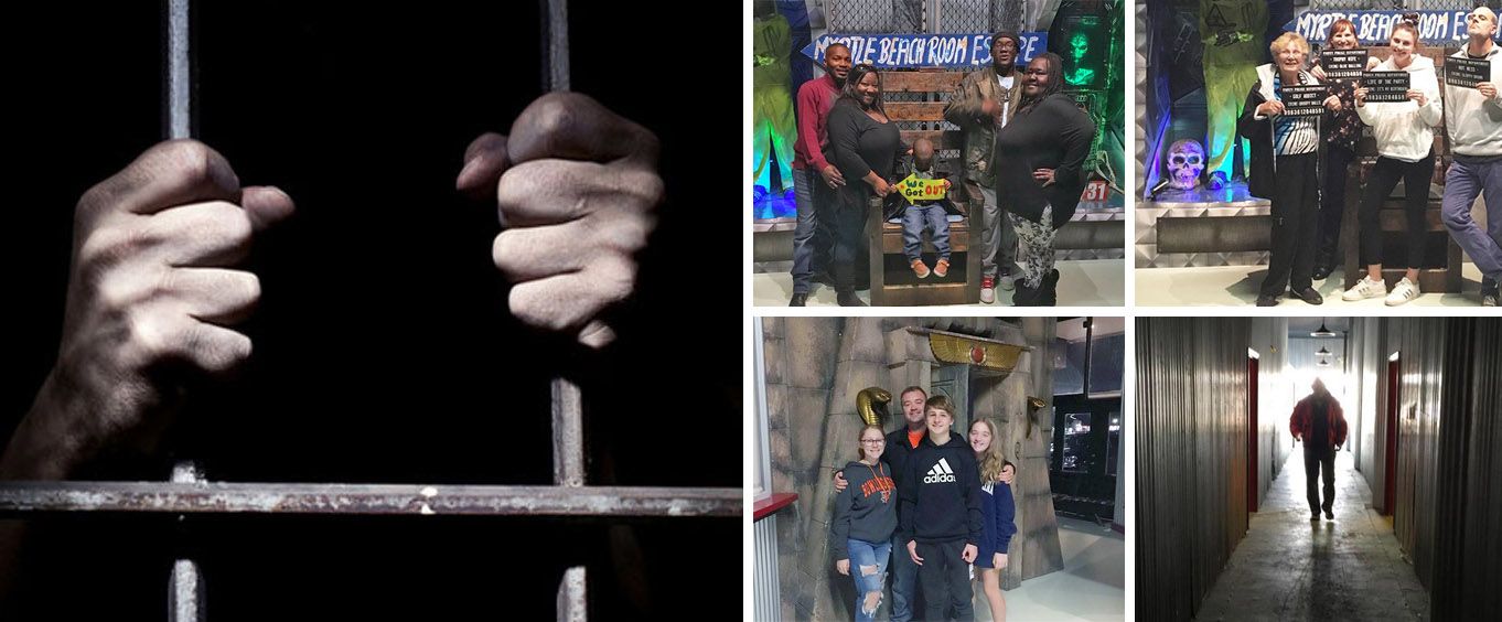 Race 2 Escape Myrtle Beach Escape Room Collage