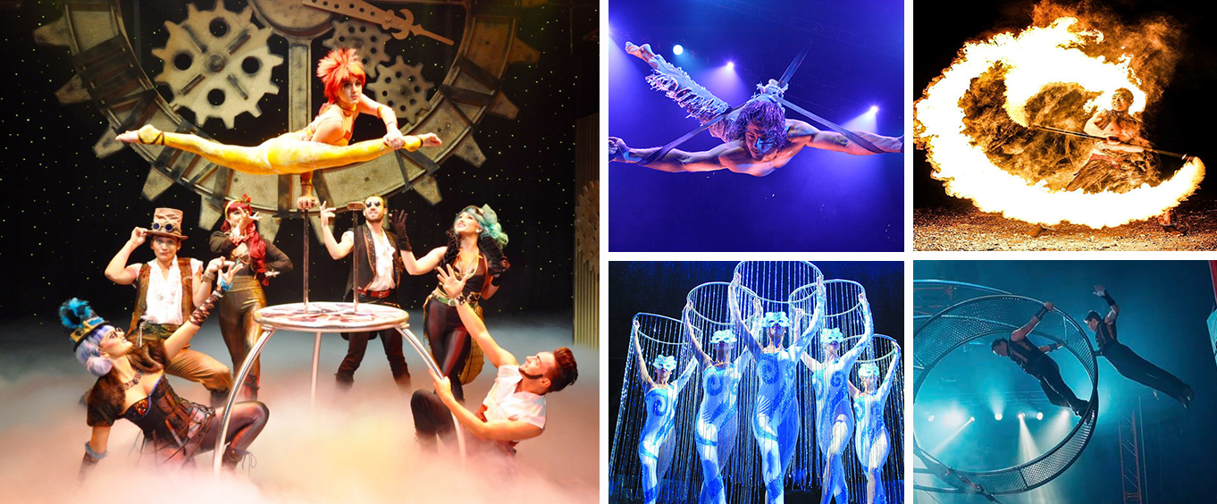 Le Grand Cirque Myrtle Beach Collage