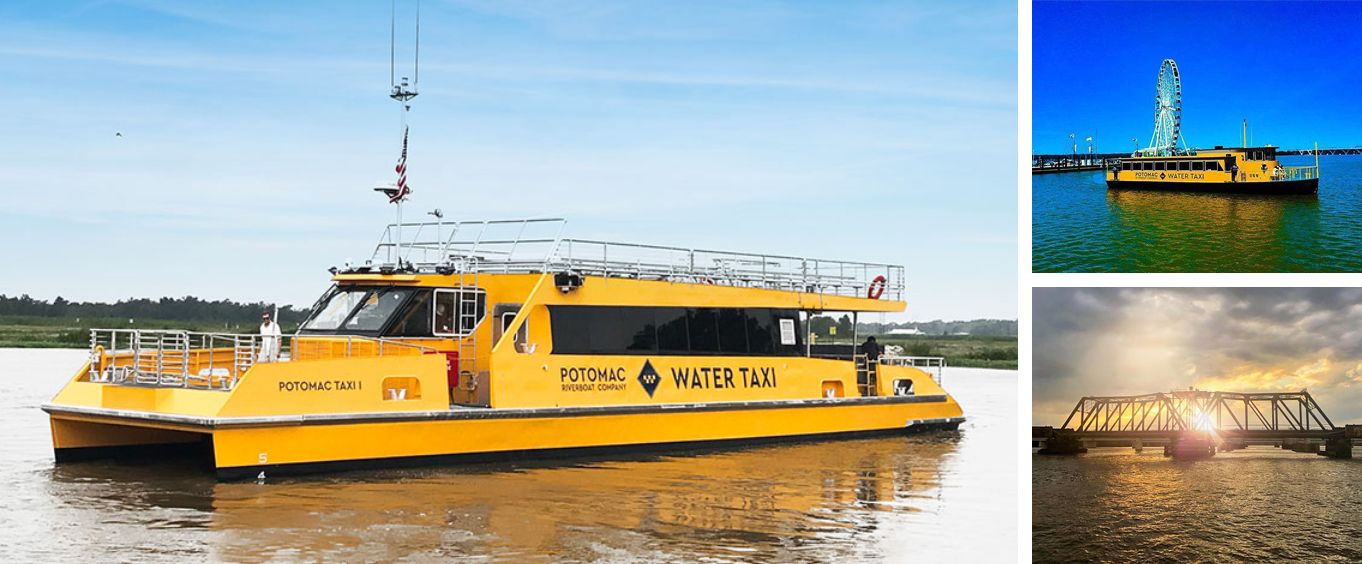The Wharf Water Taxi Collage
