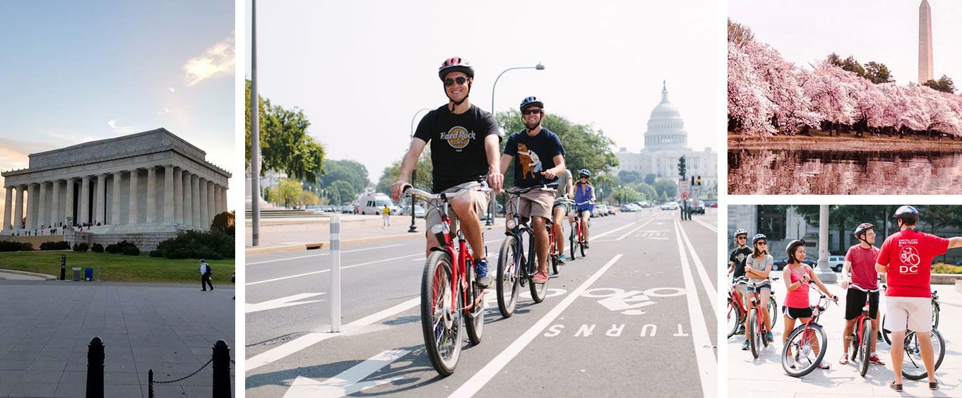 Washington DC seen from a Bike