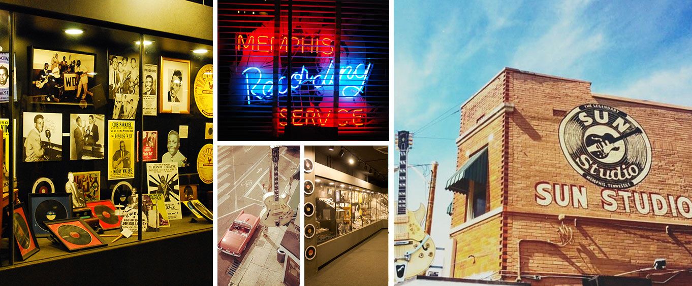 Sun Studio Guided Tour Collage