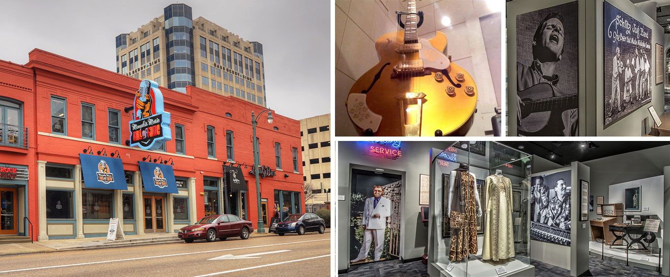 Memphis Music Hall of Fame Collage