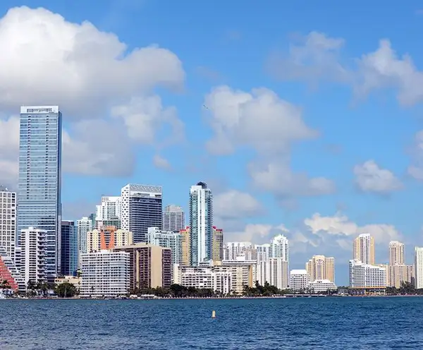 Biscayne Bay of Miami  