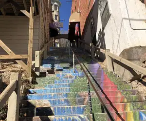 Staircase UP Historical Landmark