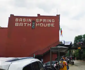 Basin Spring Bath House Pedestrian Bridge