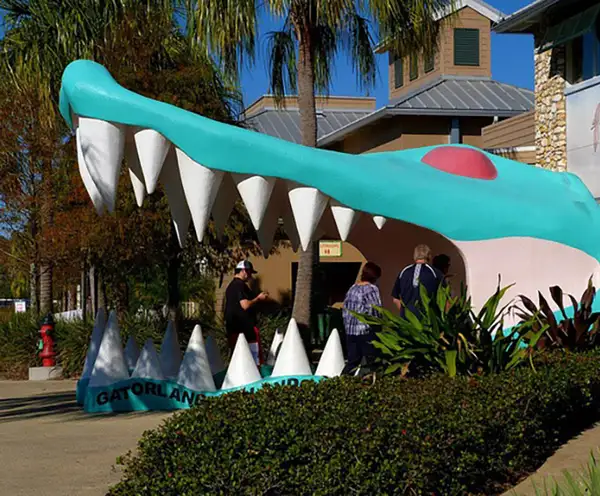 Gatorland's Giant Mouth 