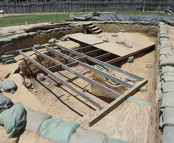James Fort Archaeological Site Jamestown Rediscovery