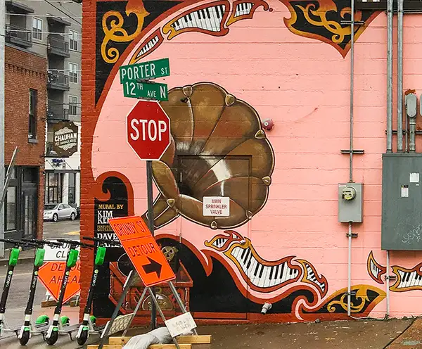 12th and Porter Mural in Nashville, TN