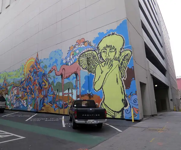 Angels and Monsters Mural Nashville