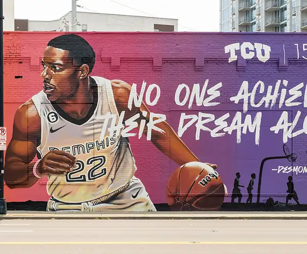 Desmond Bane Mural Nashville