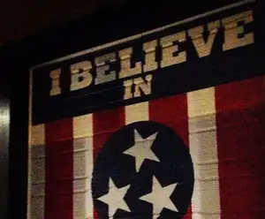 I Believe In Nashville Mural at Marathon Music Works