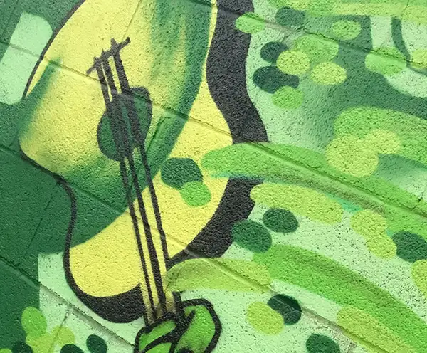 History in Color Mural Nashville