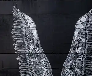 What Lifts You Wings Mural Nashville