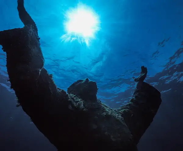 Christ of the Gulf Underwater Statue Destin, FL