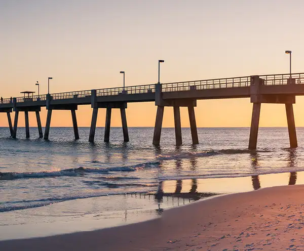 The Island Pier in Okaloosa Island Destin, FL