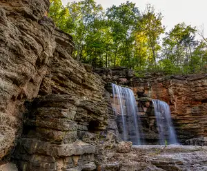Waterfall Hiking Trailhead Branson